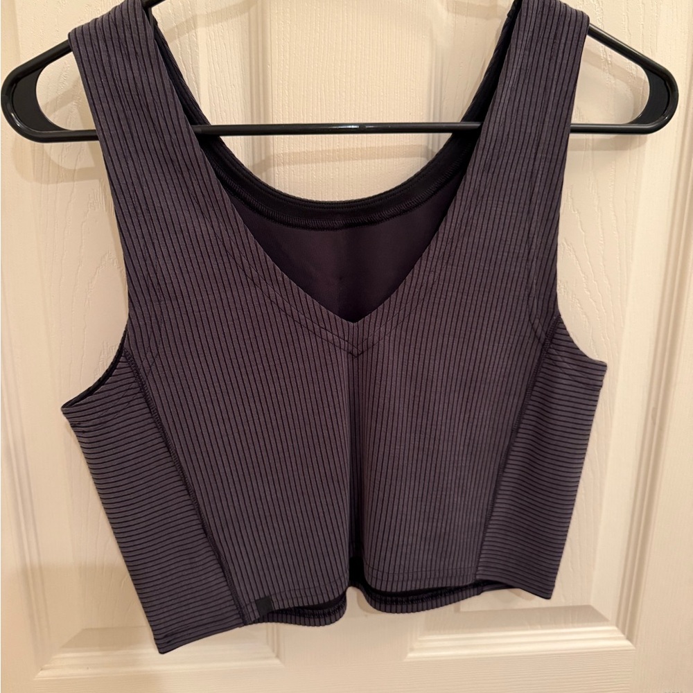 Lululemon Ribbed SoftstremeCropped Tank - Picture 5 of 7
